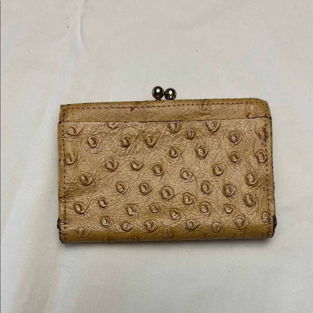Tan Leather calf skin Wallet